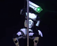 Pole dancing robot GIF - Conseguir el mejor gif en GIFER