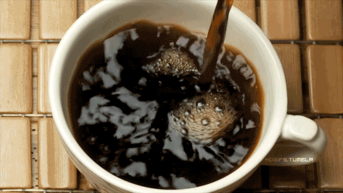 Black coffee GIF - Conseguir el mejor gif en GIFER