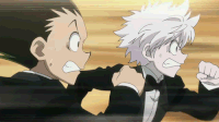 My fav Sexy anime male gifs SPOILERSSSS - Killua zoldyck: Hunter x