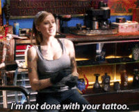 Tattoo artist is fucking hot #4
