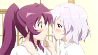 Featured image of post Anime Kiss Gif Cute Browse latest funny amazing cool lol cute reaction gifs and animated pictures