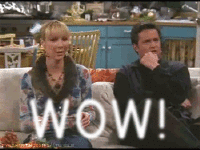 New trending GIF tagged tv friends shocked joey…