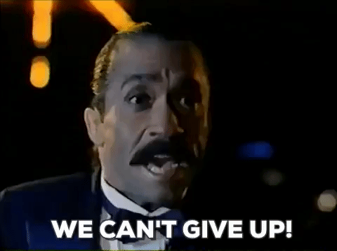 We dont give up GIF - Conseguir o melhor gif em GIFER
