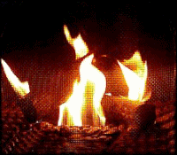 fireplace gif