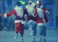 Santa dance GIF - Conseguir el mejor gif en GIFER