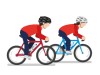 GIF cyclisme, roule en vélo, les meilleurs GIFs animés télécharger gratuitement 