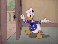 Just to open a door animation  Funny gif, Funny comics, Cool animations