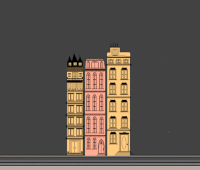 GIF buildings, night, the city, best animated GIFs loud neighbors, noisy building, i cant sleep, free download 
