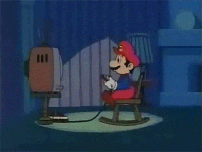 Gnarly Video Game GIF's  Mario funny, Video game, Games
