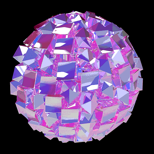 Crystal diamond 3d GIF on GIFER - by Karan