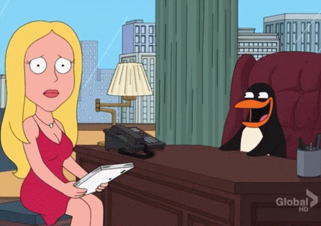 Family guy penguin publishing i griffin GIF on GIFER - by Truecliff