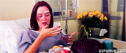 Anne hathaway comfort eating eat your emotions GIF on GIFER - by Chillweaver