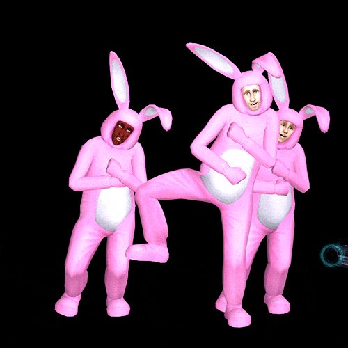 Animated GIF the sims, easter, free download dancing, easter bunny, compute...