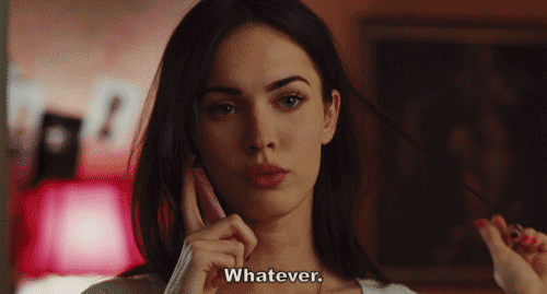 whatever face gif