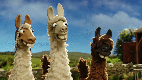GIF llama wink cheeky - animated GIF on GIFER - by Faejas
